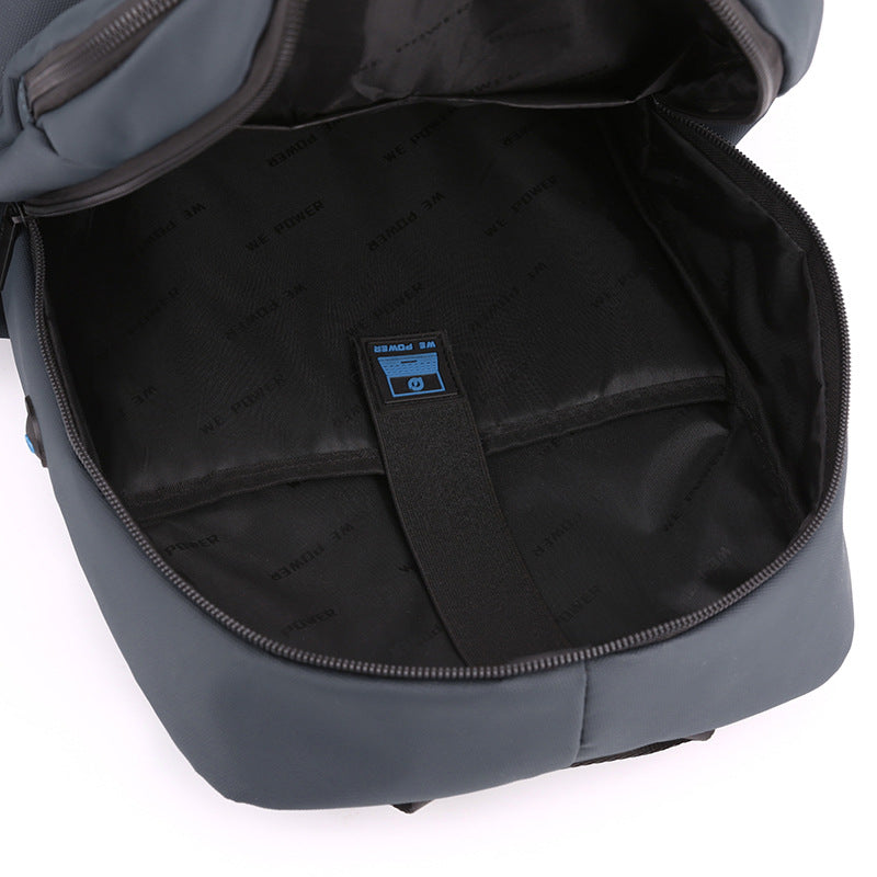 Mochila Ejecutiva Antirrobo 15” con Puerto USB – Negro, Azul Marino y Gris