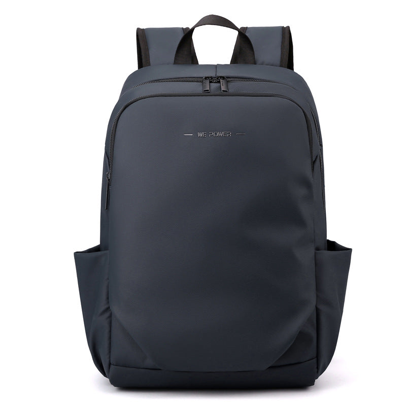 Mochila Ejecutiva Antirrobo 15” con Puerto USB – Negro, Azul Marino y Gris