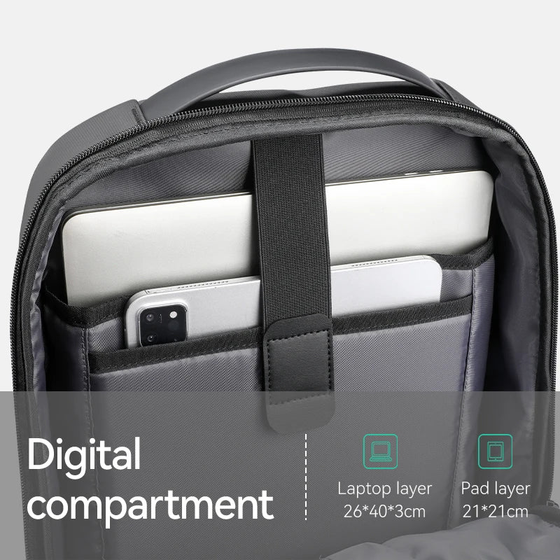“MARK RYDEN MR2408 – Mochila Ejecutiva Impermeable de Diseño Minimalista”