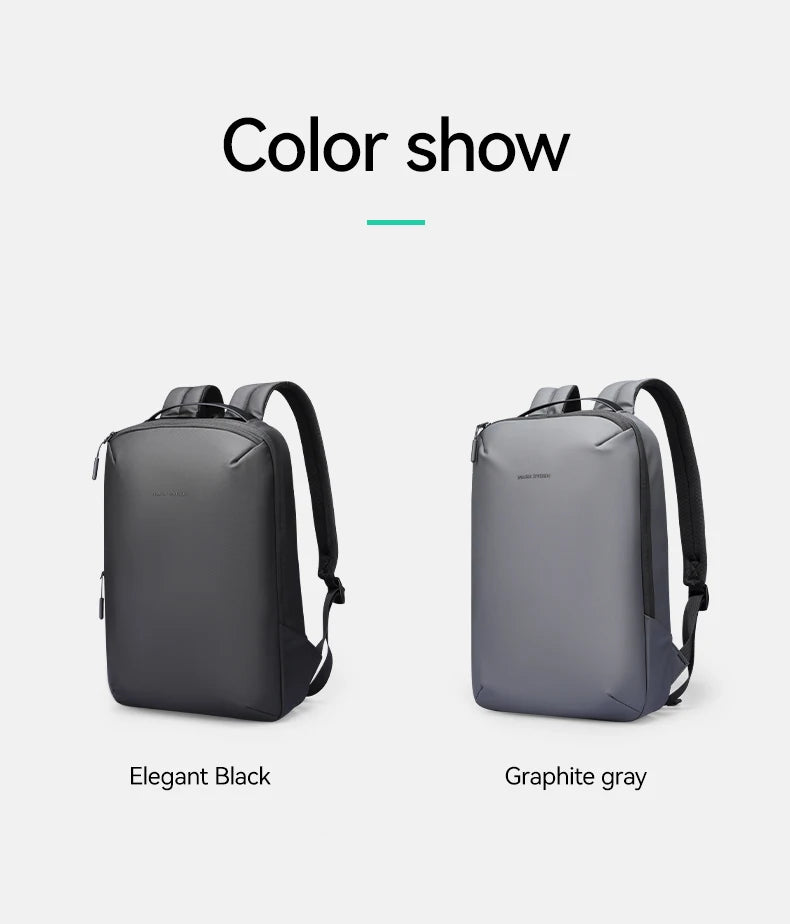 “MARK RYDEN MR2408 – Mochila Ejecutiva Impermeable de Diseño Minimalista”