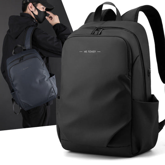Mochila Ejecutiva Antirrobo 15” con Puerto USB – Negro, Azul Marino y Gris